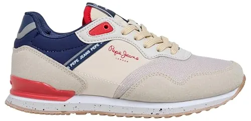 Pepe Jeans London South B sneakers bambino 33 EU denim