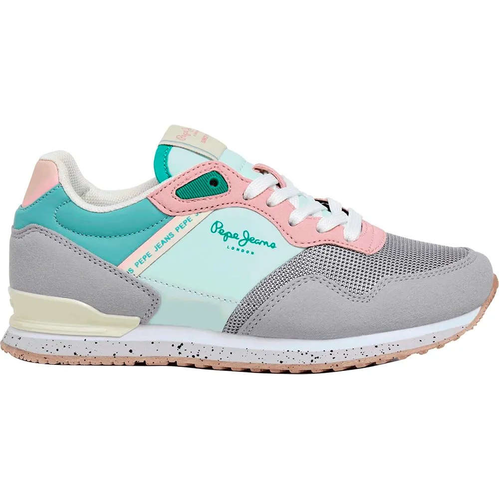 Pepe Jeans London Bubble G sneakers bambina marrone