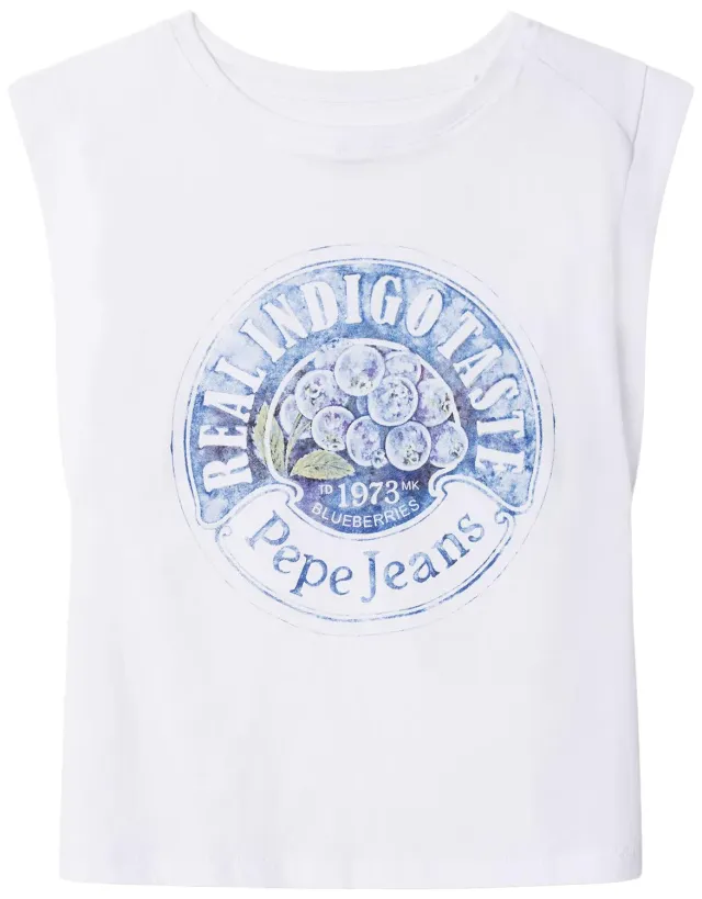 Pepe Jeans Griselda t-shirt bambina 10 anni senza maniche