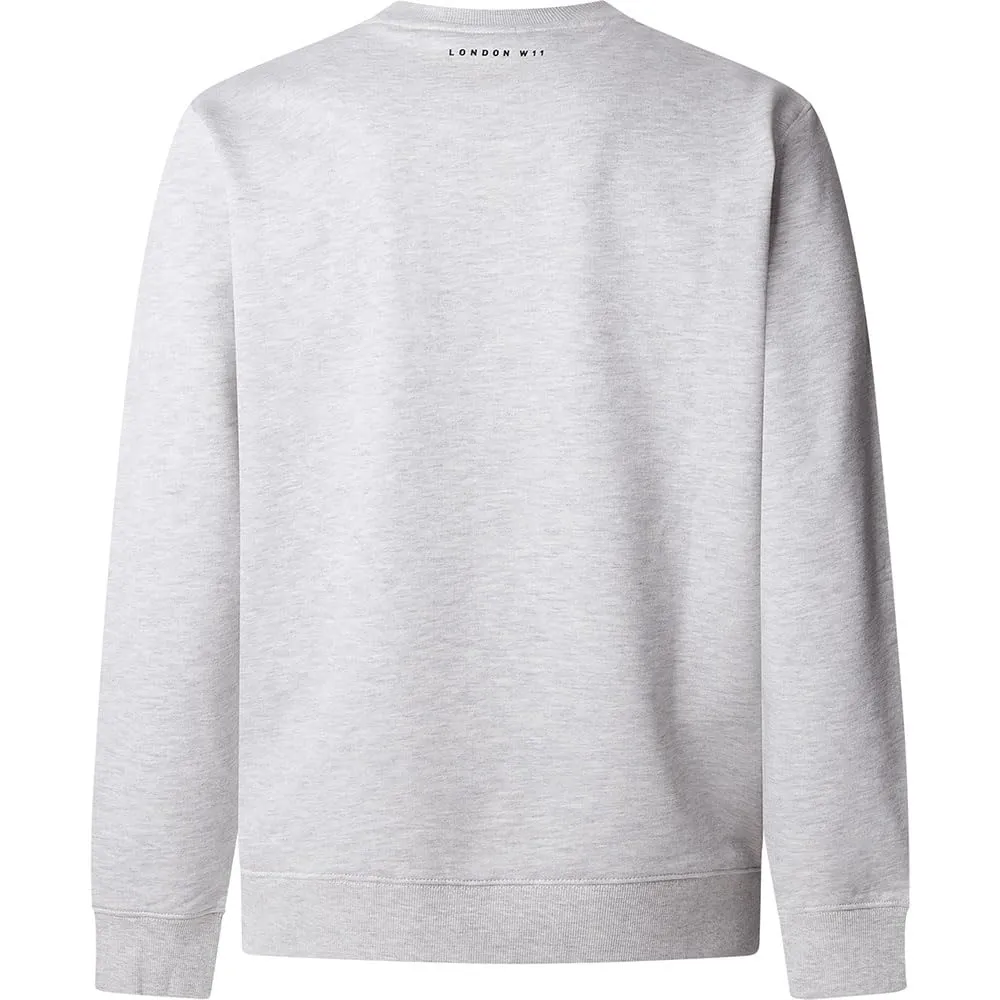 Pepe Jeans Dorian Felpa Uomo Nero Cotone Spazzolato