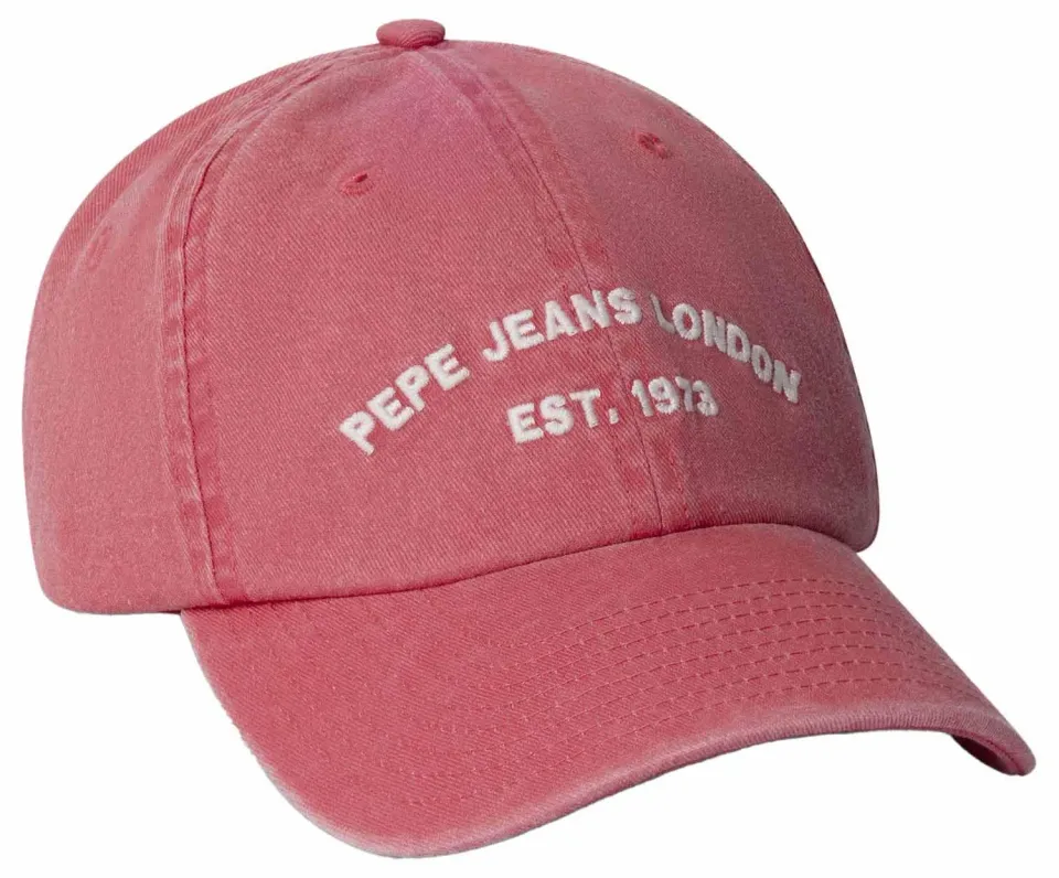 Pepe Jeans Ever Cap cappello uomo rosso twill cotone
