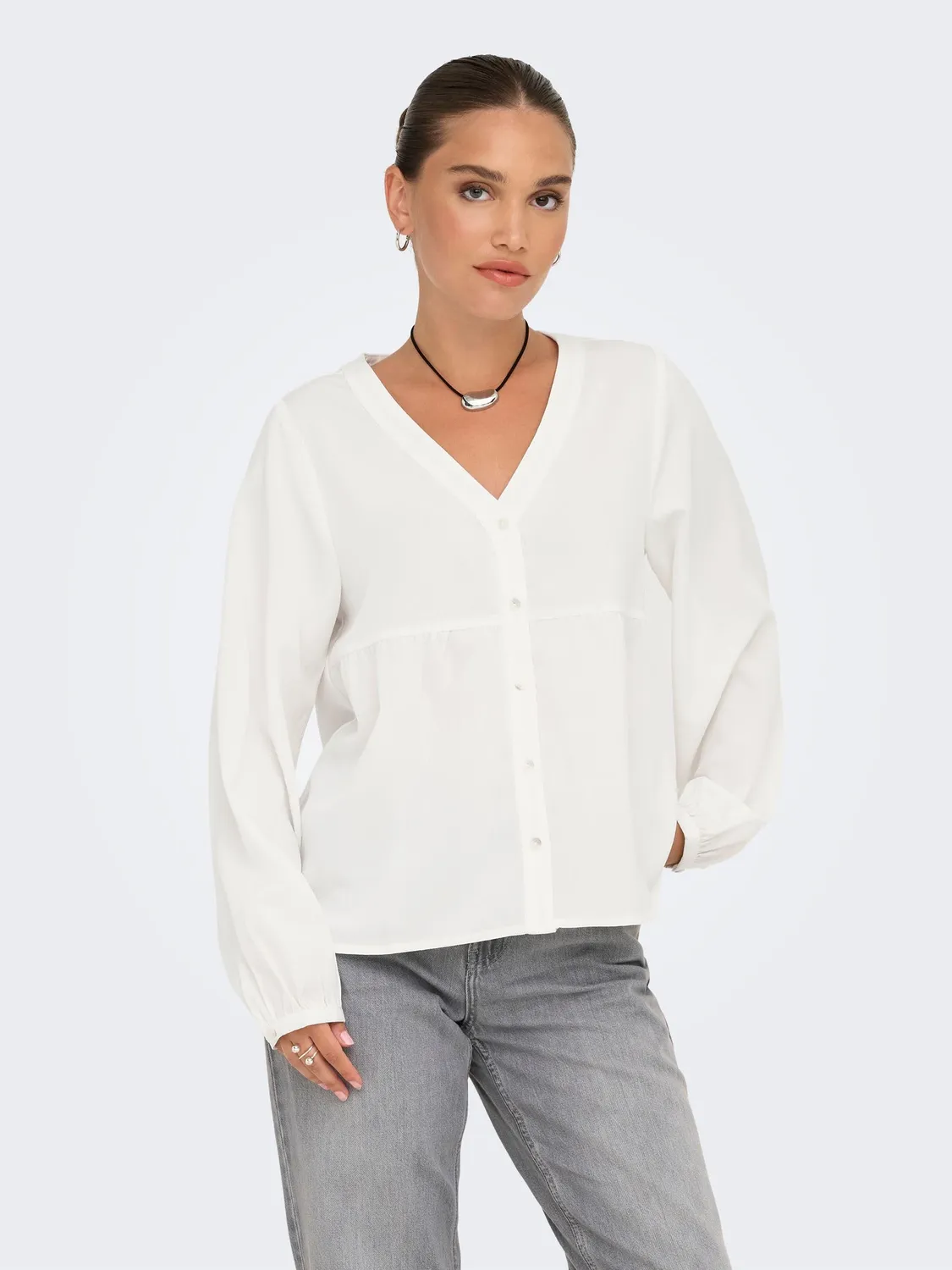 ONLY Onlnova Life Elite Ebba top maniche lunghe