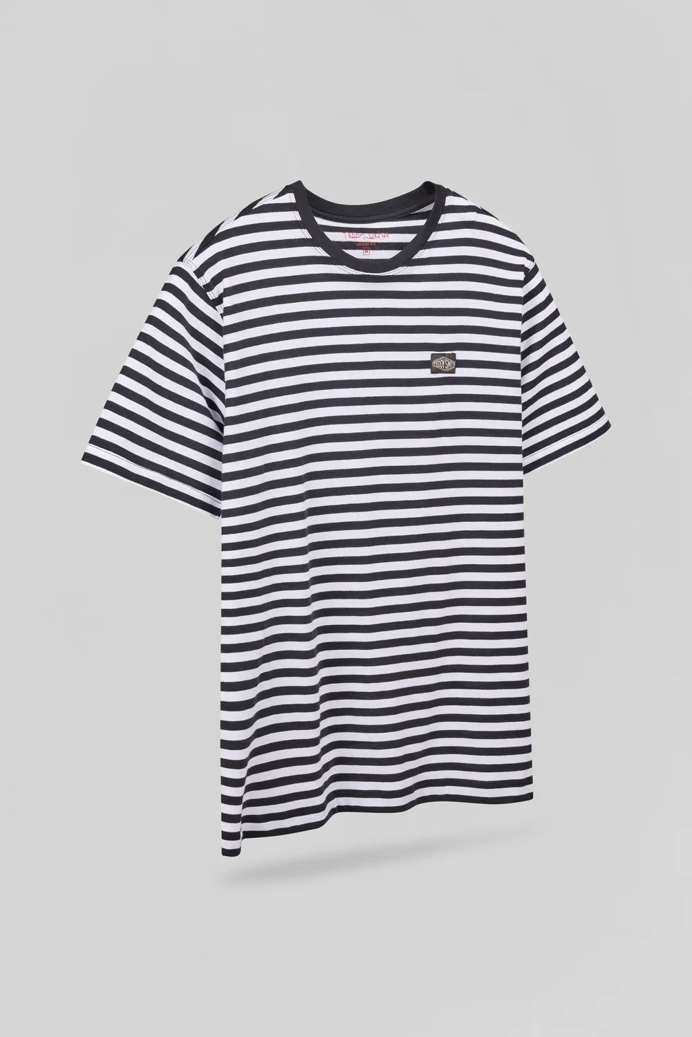 Teddy Smith T-Stry MC t-shirt righe blu navy