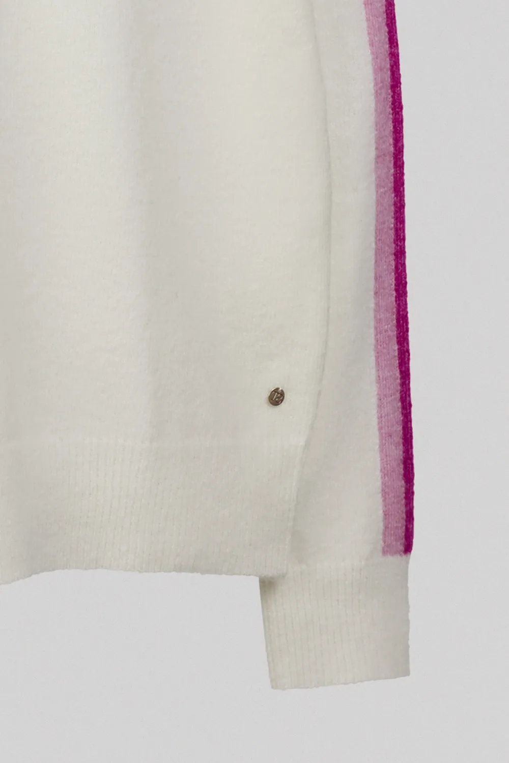 Teddy Smith P-Nana Middle White pull bianco donna