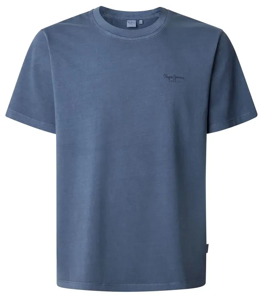Pepe Jeans Jack T-shirt Uomo Nero Cotone Classico