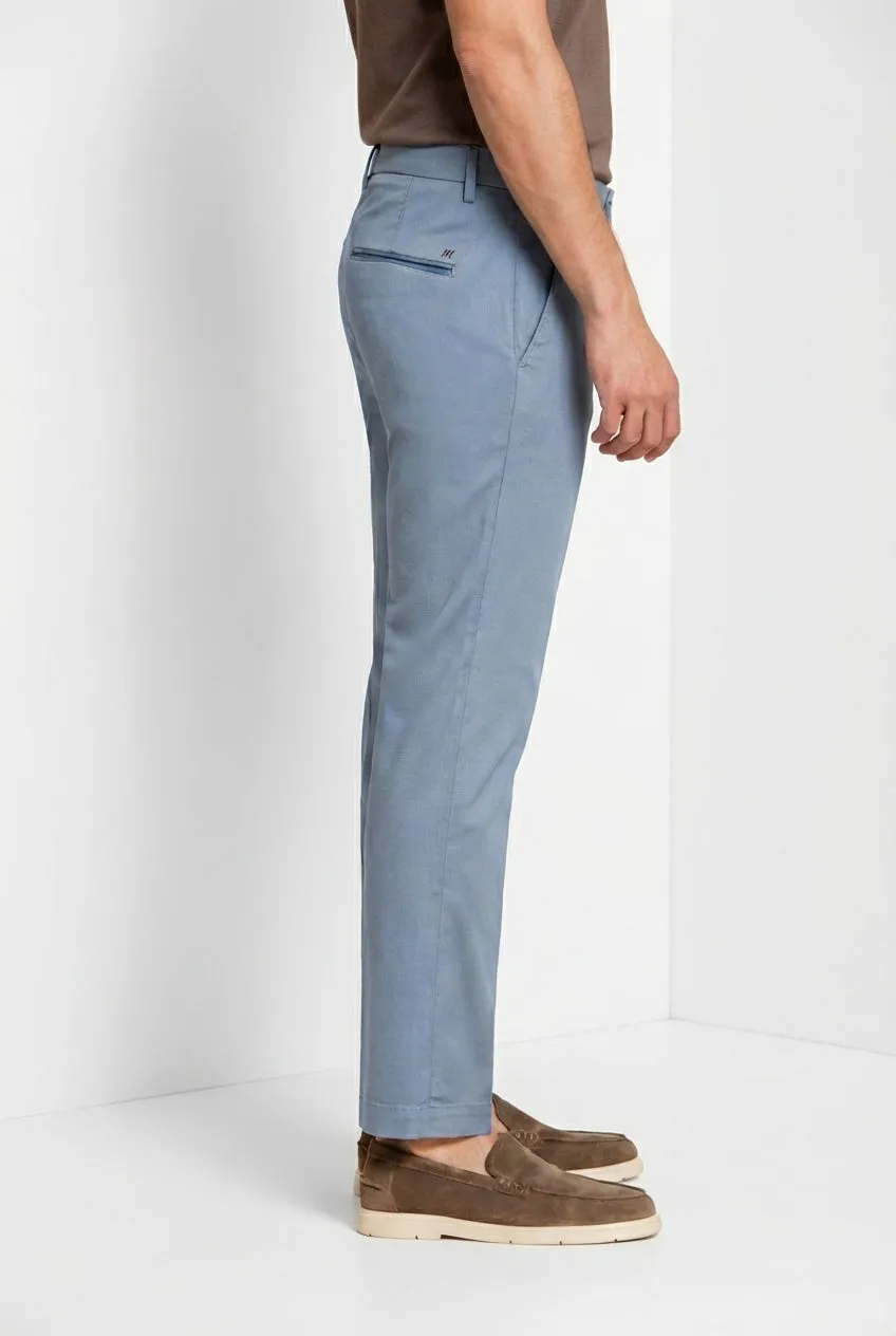 Mason's Torino Flex chino uomo celeste slim