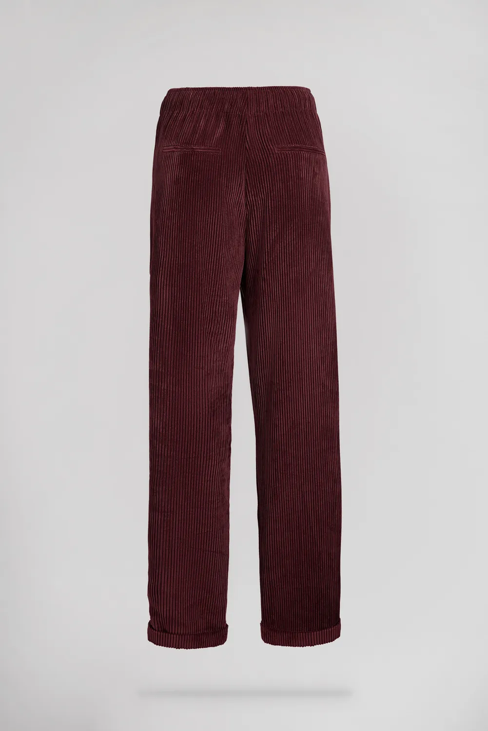 Teddy Smith Teddy Velours Pantaloni Donna Bordeaux