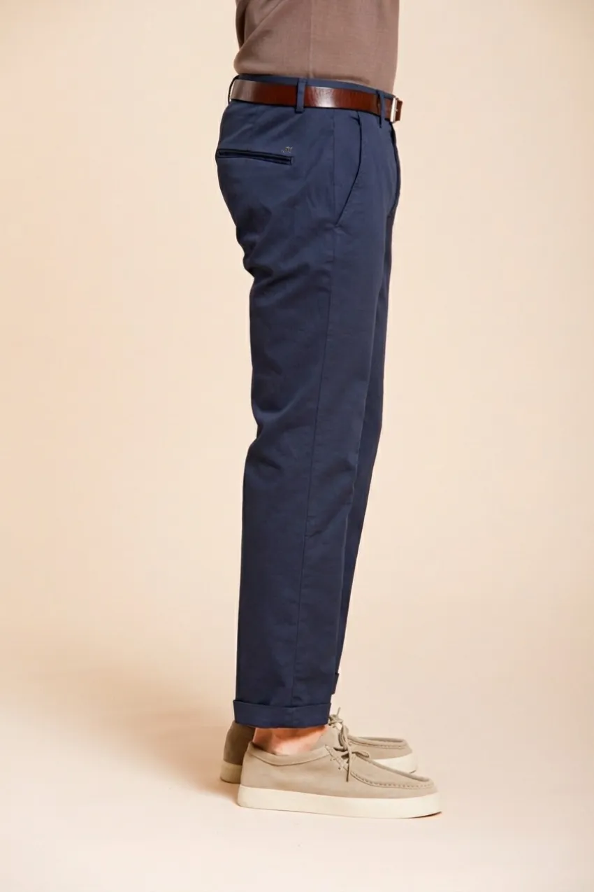 Mason's Torino Flex chino uomo blu navy slim