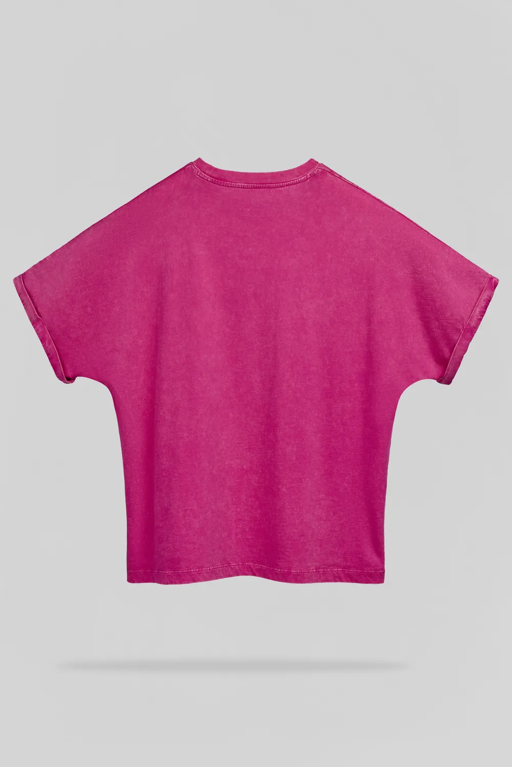 Teddy Smith T-Gli MC t-shirt oversize fucsia donna