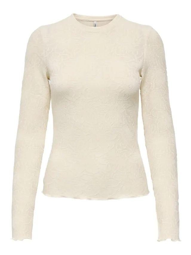 ONLY Onlvelma top donna manica lunga girocollo XL