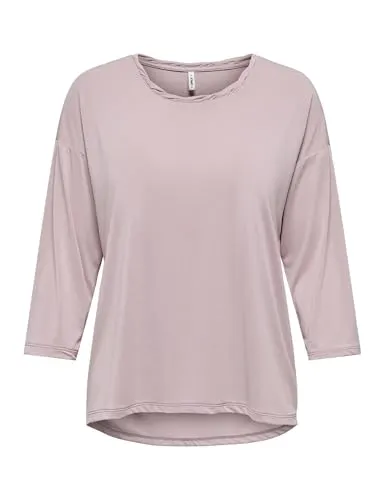 ONLY Onlhannah 3/4 top donna XS cenere manica 3/4