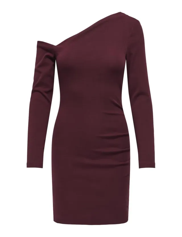 ONLY Onlvilla Assymetric Vestito Donna M jersey