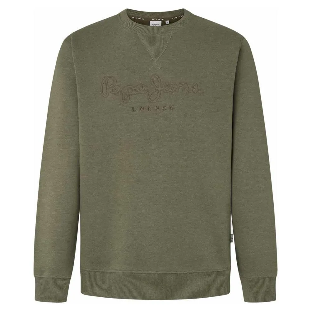 Pepe Jeans Nouvel Crew felpa uomo M bianco sporco cotone