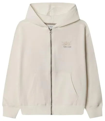 Pepe Jeans Sonny felpa bambino 10 anni zip con cappuccio