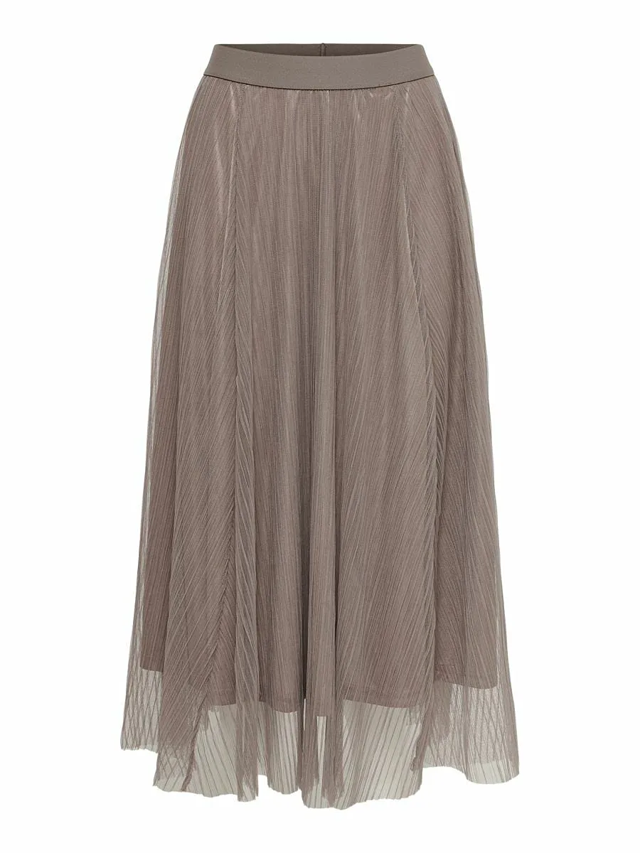ONLY Onllavina gonna donna nero jersey elasticizzato