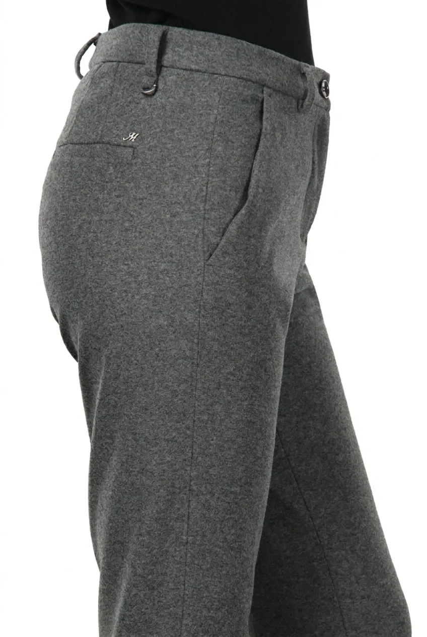 Mason's New York Carrot chino donna grigio jersey