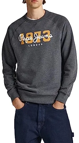 Pepe Jeans Meier felpa uomo grigia