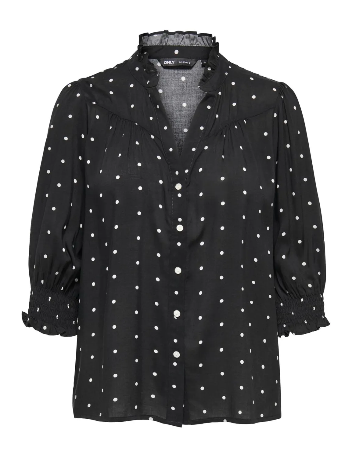 ONLY Onlraya Camicia Nera Classica S