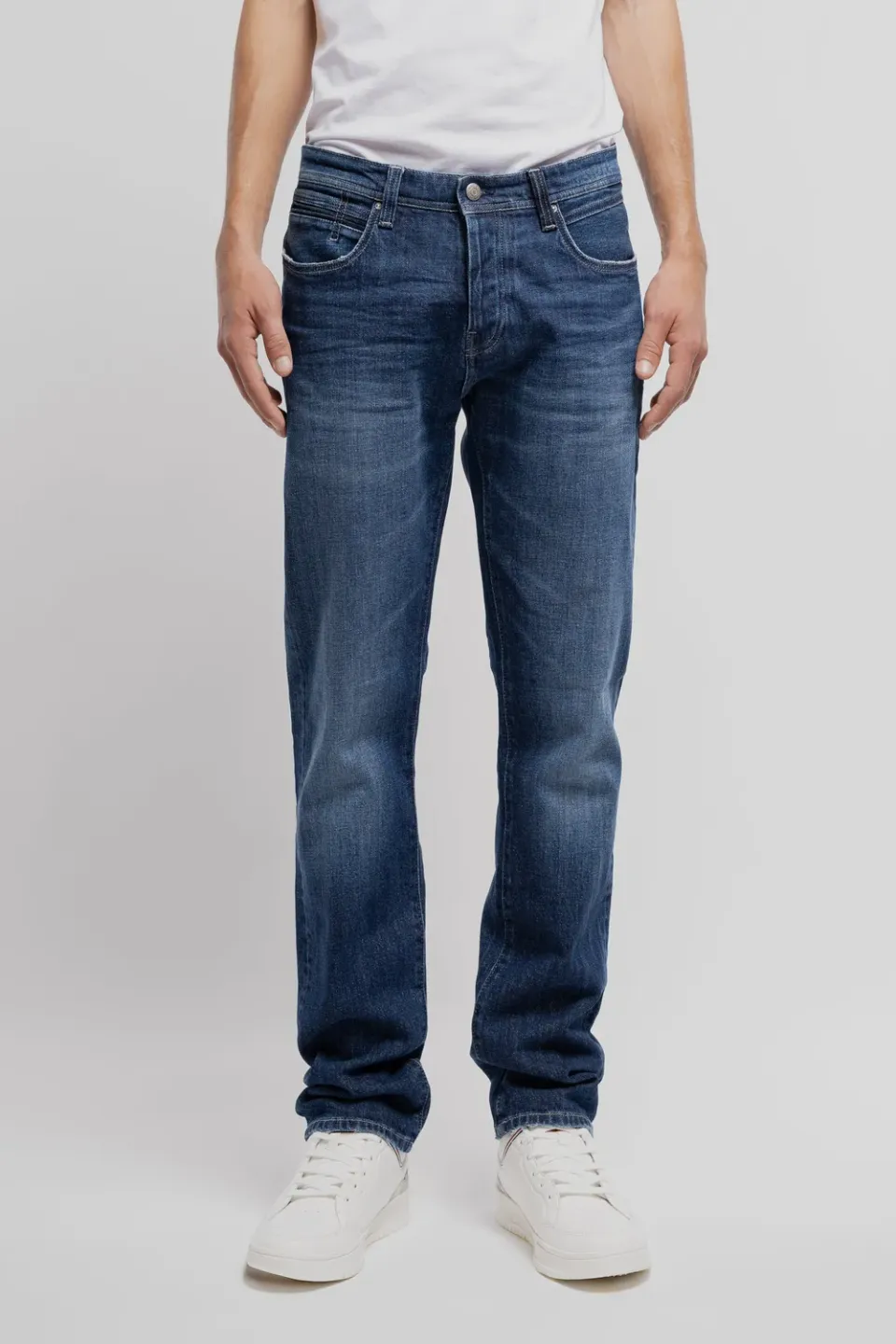 Teddy Smith Rope Reg L32 jeans uomo dritto blu old new