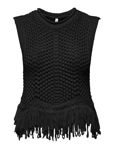 ONLY Onlkimmie top frange betulla XS