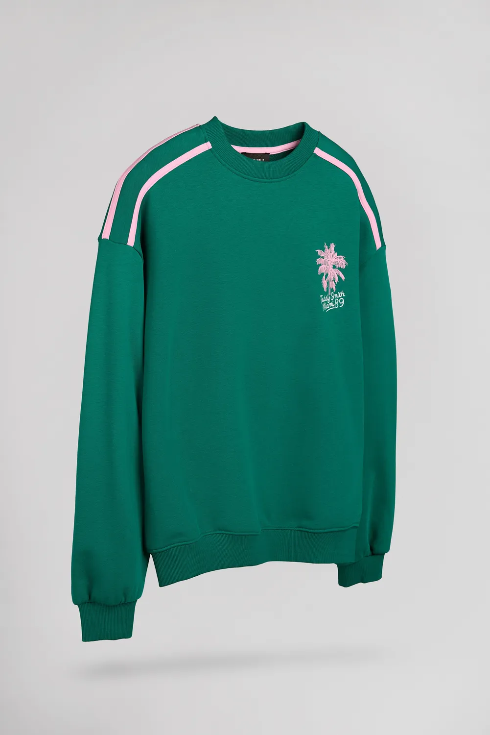 Teddy Smith S-Oria JR felpa forest green