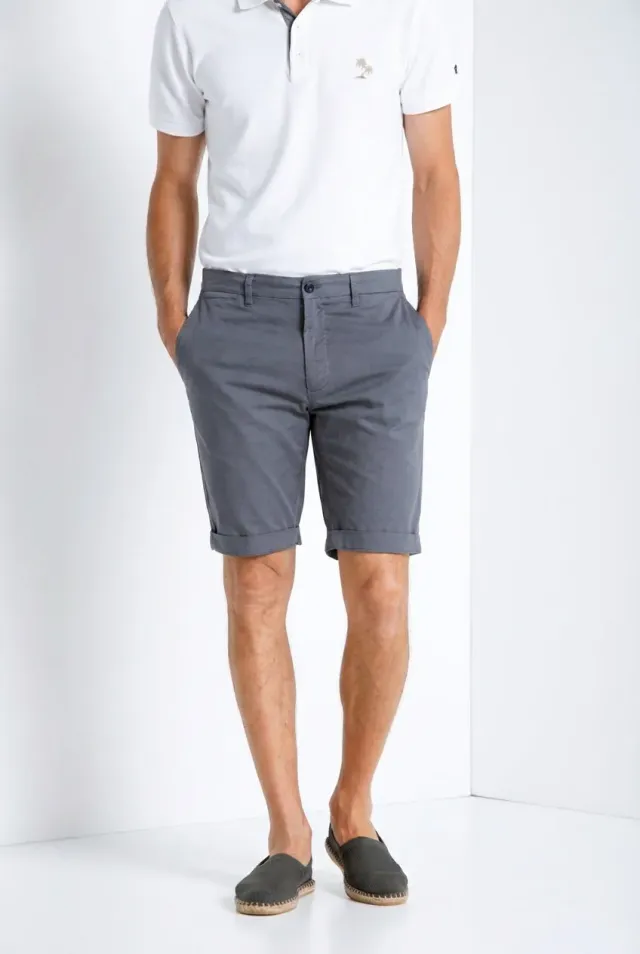 Mason's London bermuda uomo carta da zucchero stretch