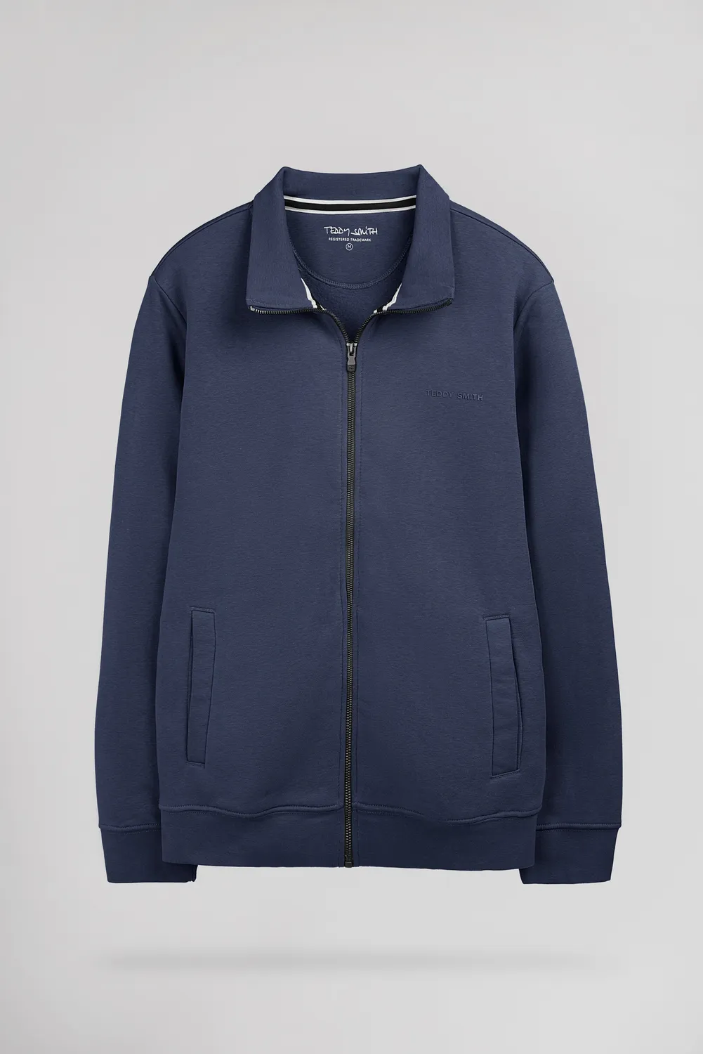 Teddy Smith G-Narkus Zip gilet navy uomo felpato