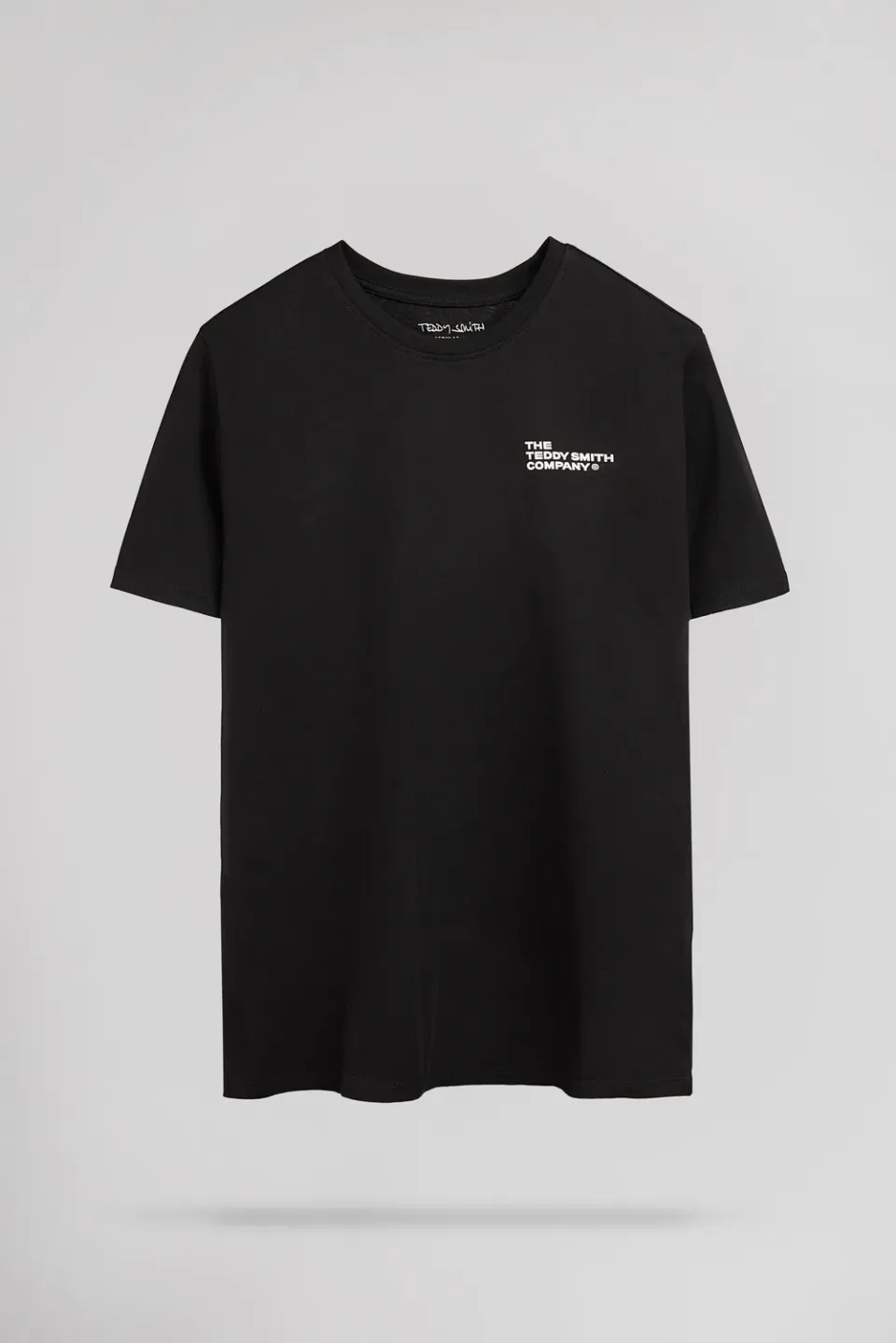Teddy Smith T-Pany MC t-shirt uomo nero cotone