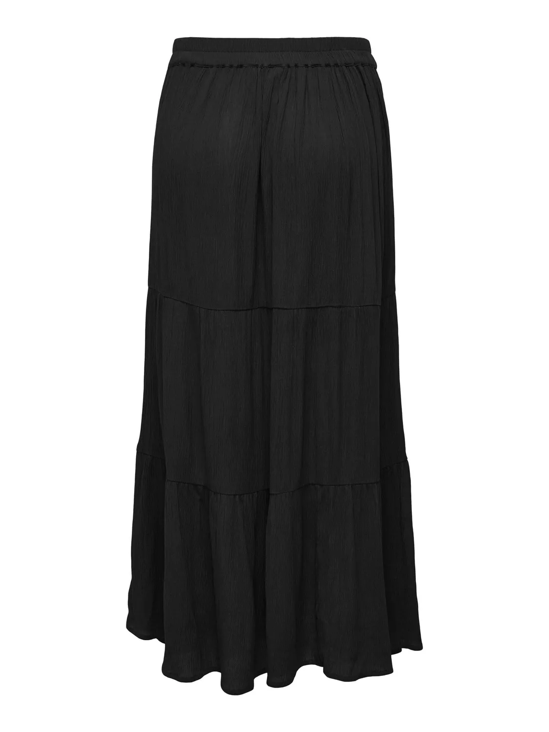 Only Gonna Lunga Donna Nera Elastica a Balze