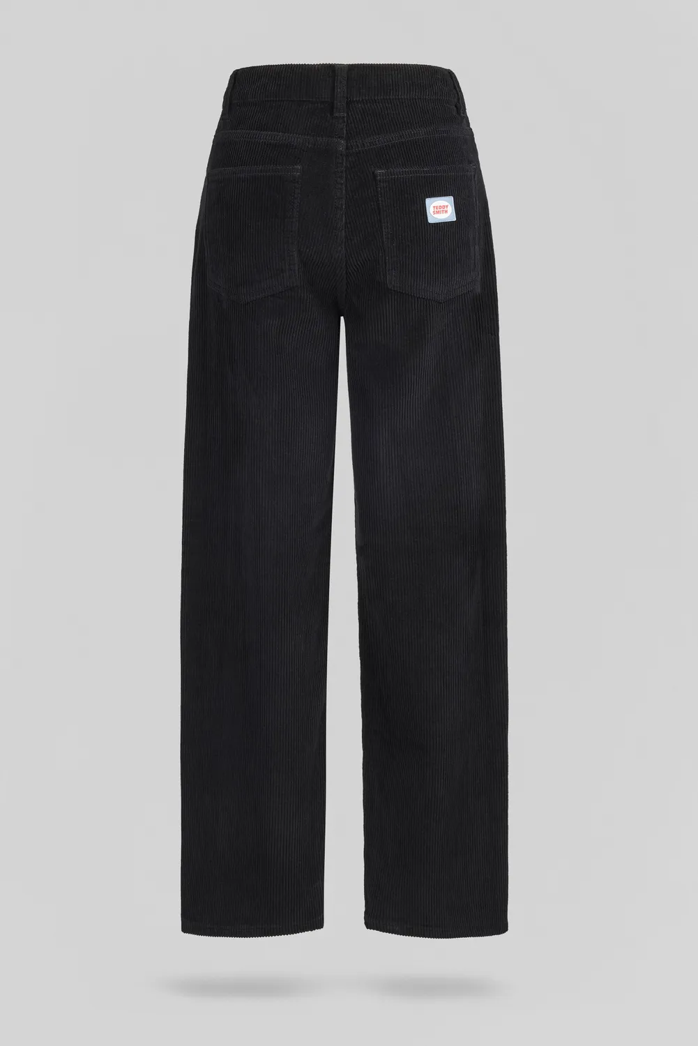 Teddy Smith Big Memphis JR jeans baggy velluto nero ragazzo