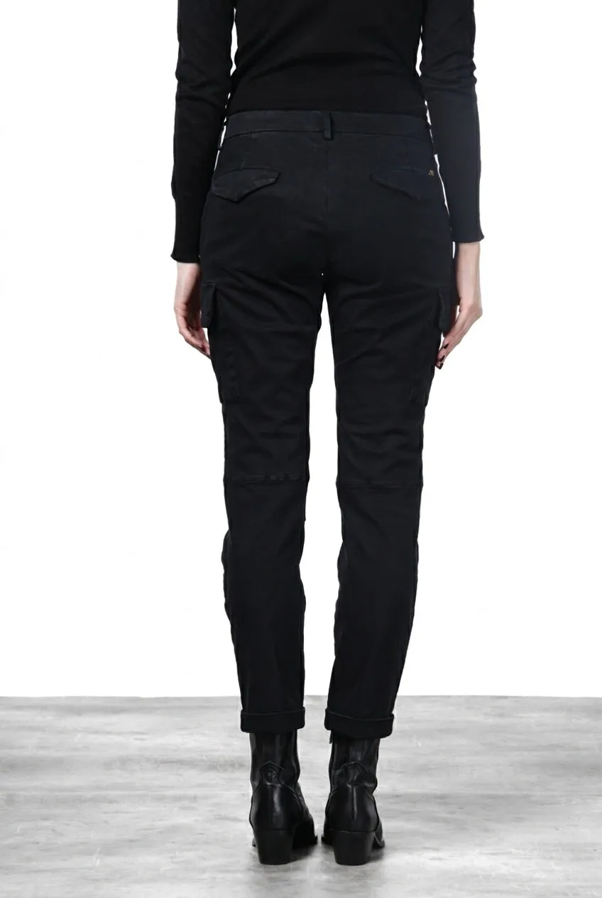 Mason's Chile City cargo donna nero slim raso