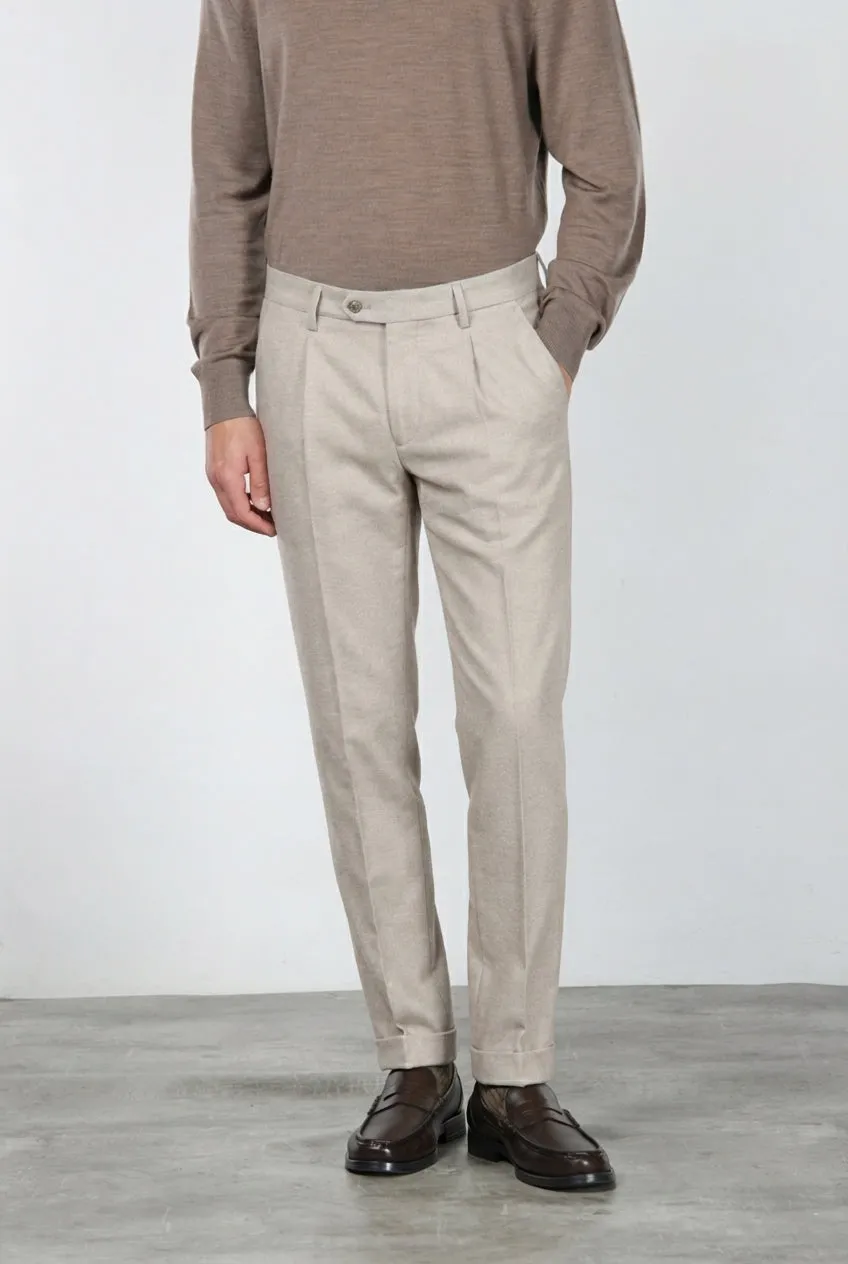 Mason's Torino City pantalone chino uomo beige slim fit