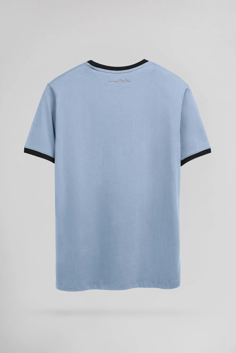 Teddy Smith The-Tee 2 R MC t-shirt uomo Bleu Mineral cotone