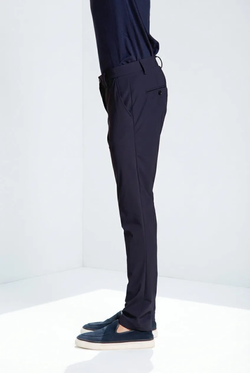 Mason's Milano Dynamic Chino Jogger Blu Navy Tecnico