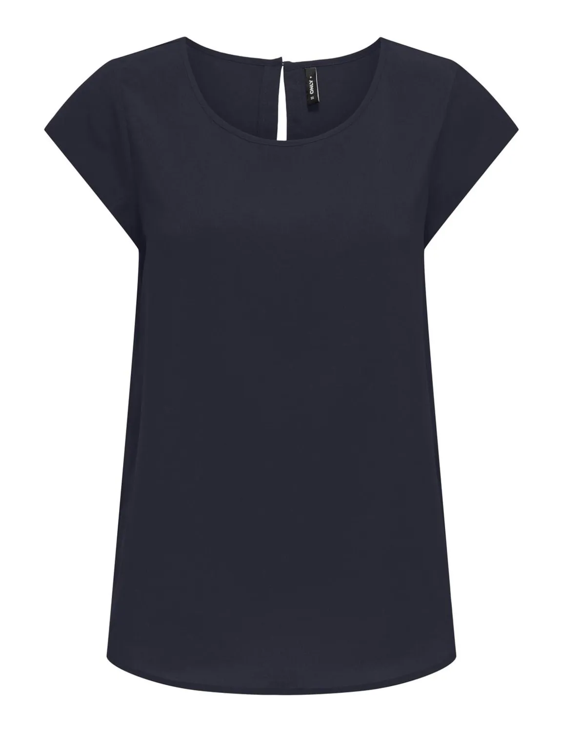 ONLY Onlnova Life Elite Top Donna nero maniche corte