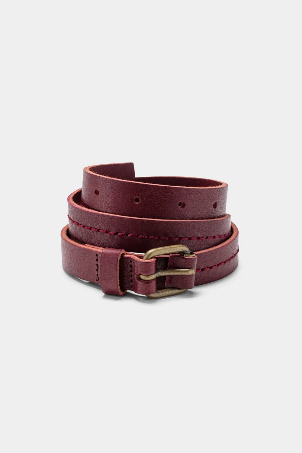 acquaverde cintura pelle hermes sottile 2cm