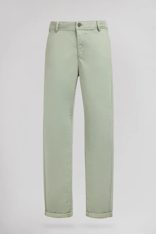 Teddy Smith P-Nina Chino pantaloni slim donna verde iceberg