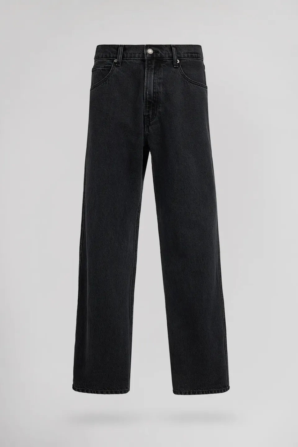 Teddy Smith Memphis Straight jeans nero used relaxed L32