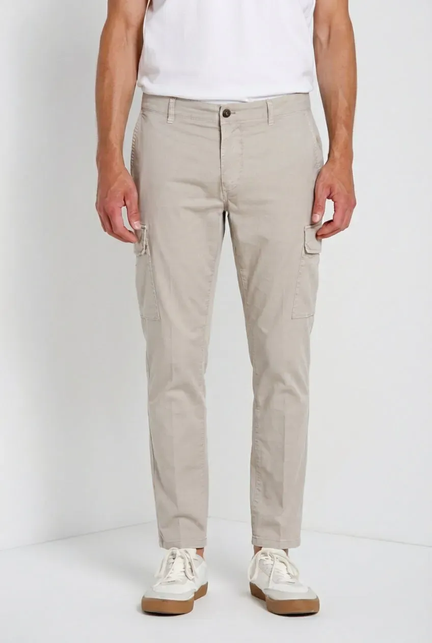 Mason's Chile Regular pantalone cargo grigio regular