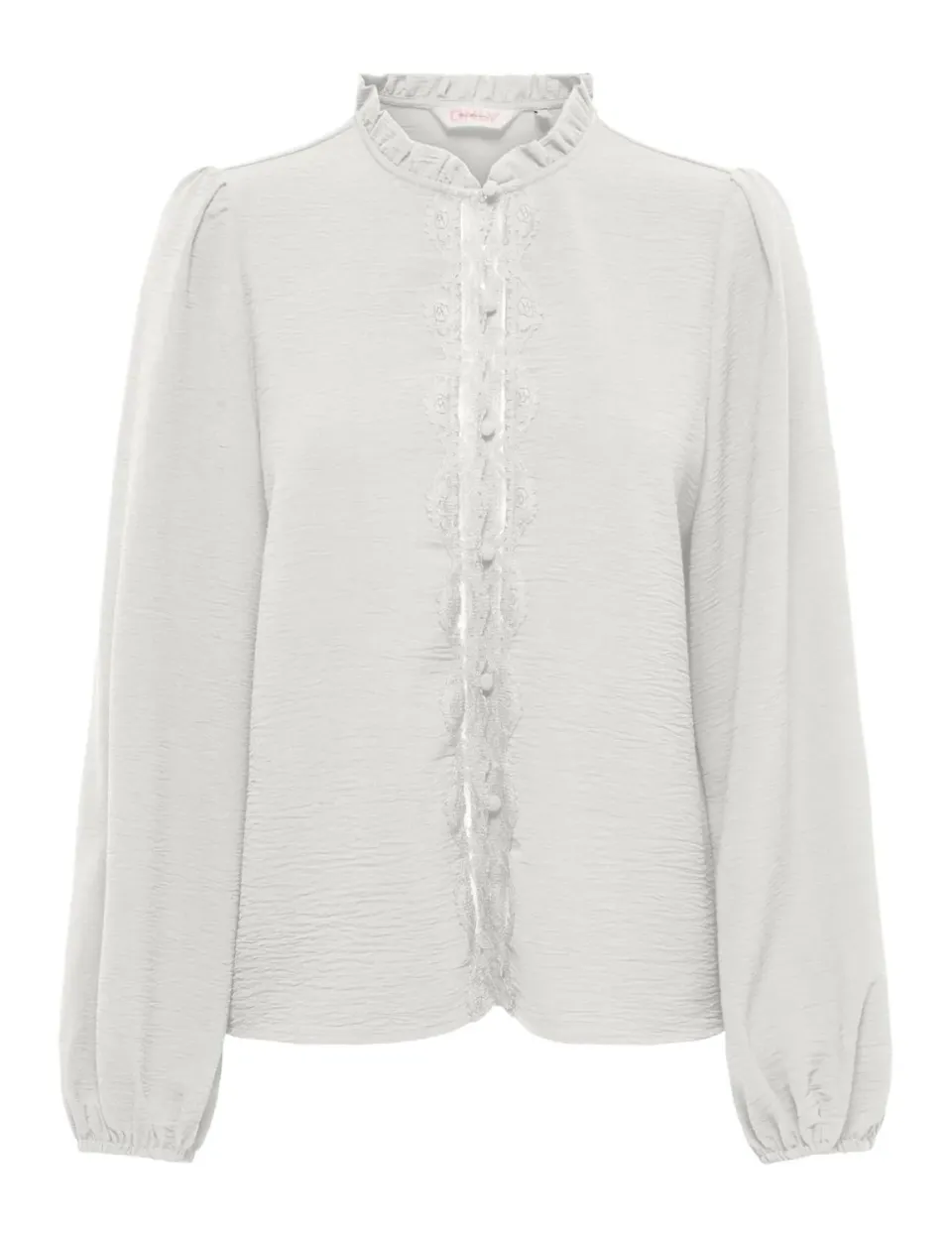 ONLY Onlmette Life top pizzo manica lunga S