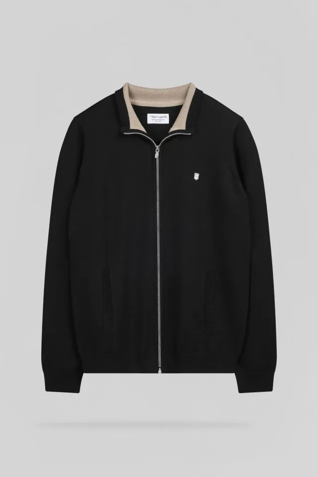 Teddy Smith G-Martyn Gilet Uomo Nero Zip