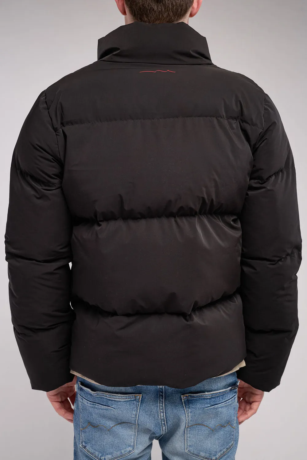 Teddy Smith B-Marlon piumino nero impermeabile uomo