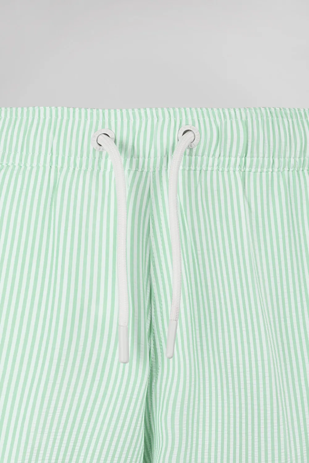 Teddy Smith S-Pablo costume uomo verde menta righe boxer
