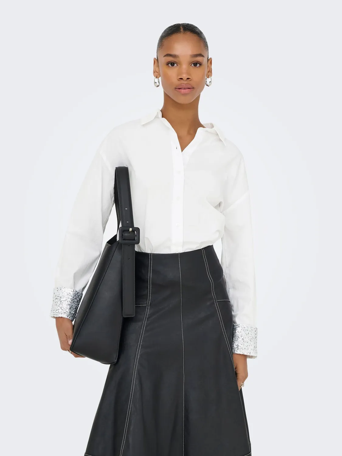 ONLY Onlpanama Sequines Mix Camicia Donna S Paillettes