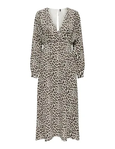 Only Onlalma Life Jen Vestito Donna S Tiger Nero