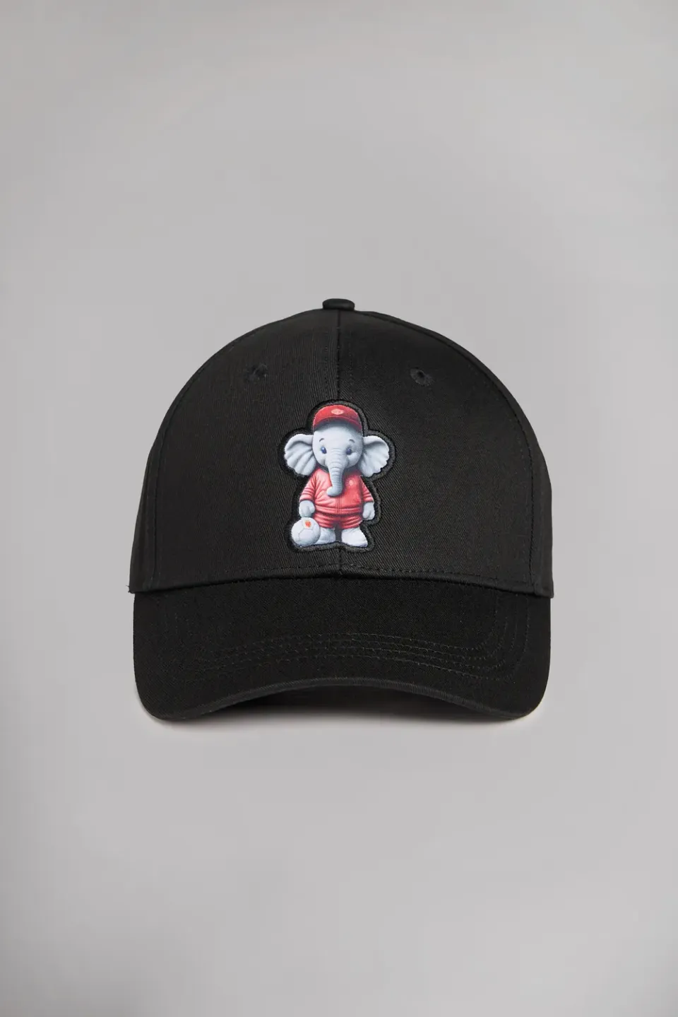 Teddy Smith C-Mascotte Noir Cappellino Uomo Cotone Nero
