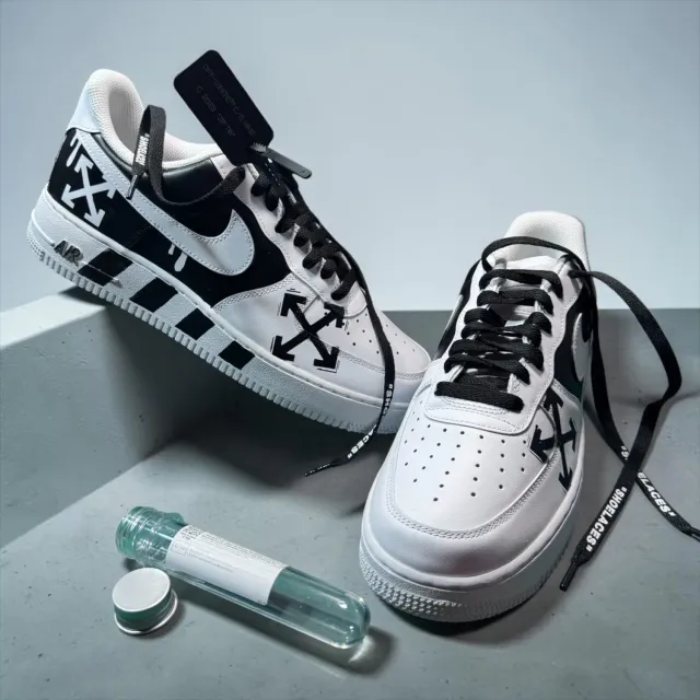 Nike Air Force 1 Off-White sneakers personalizzate stile