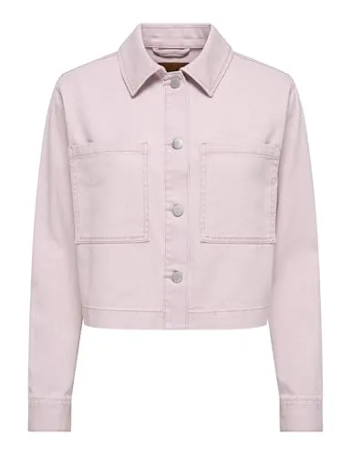 ONLY Onlnaomi Washed giacca lilla burnished M