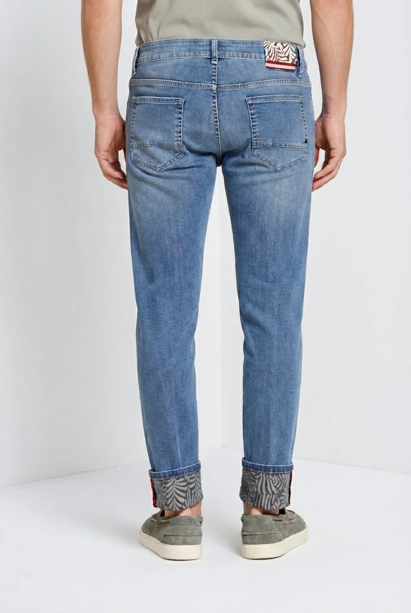 Mason's Harris Regular jeans 5 tasche uomo blu navy