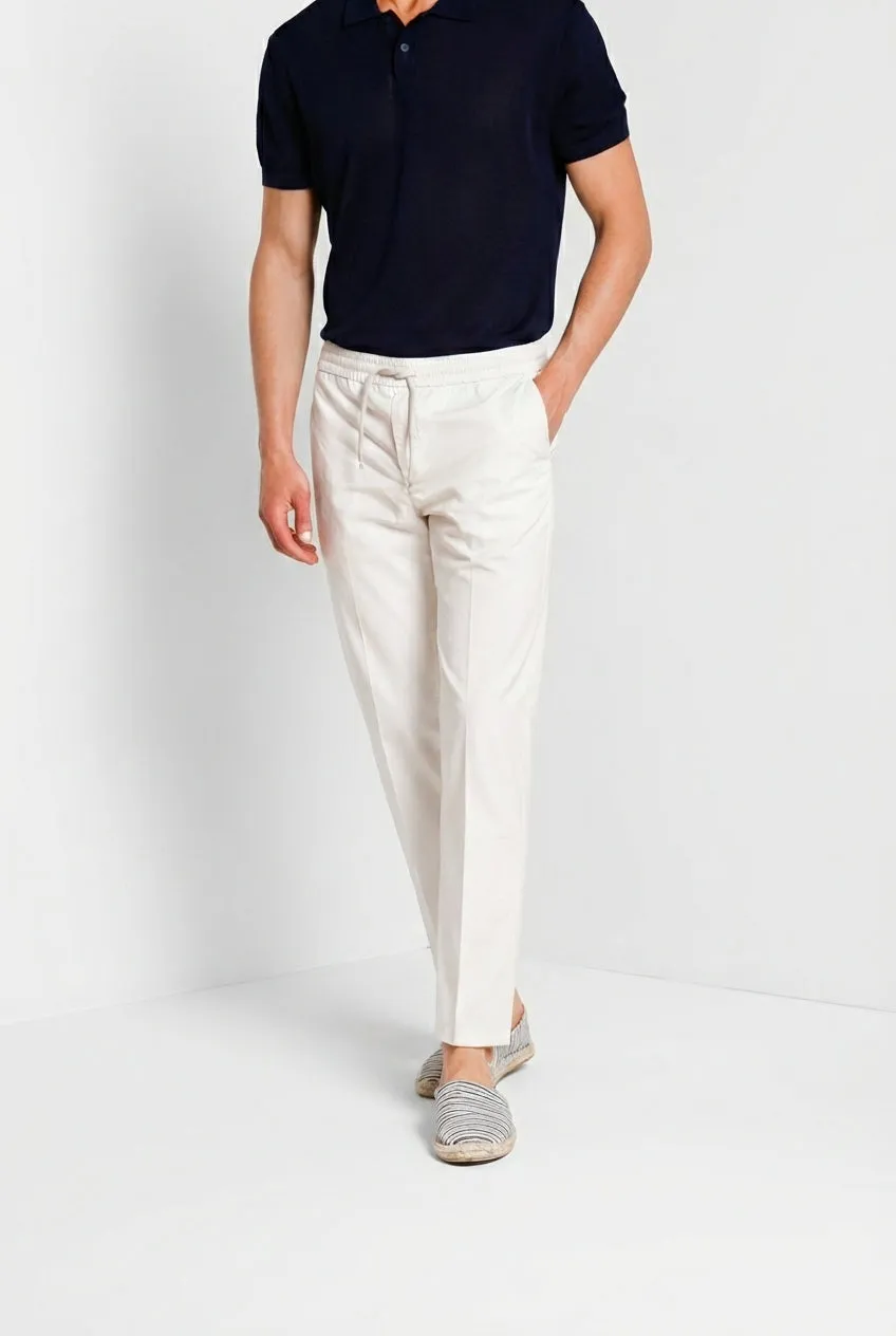 Mason's New York Sack pantalone jogger bianco regular
